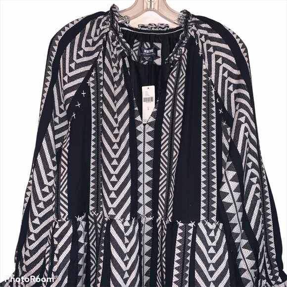 ❌SOLD❌ Anthropologie Maeve Dominique Tunic Dress - Picture 6 of 11